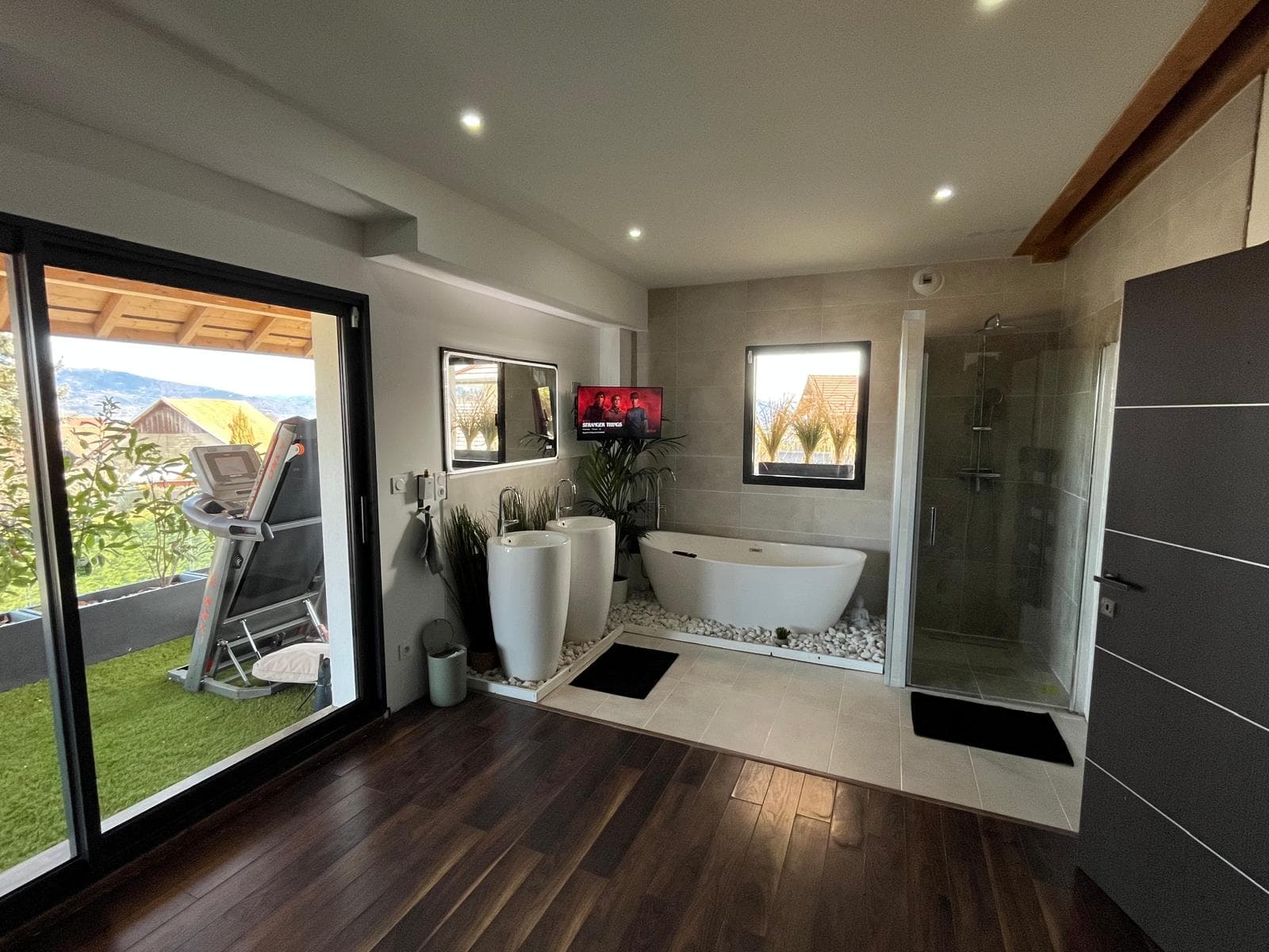 Salle de bain master