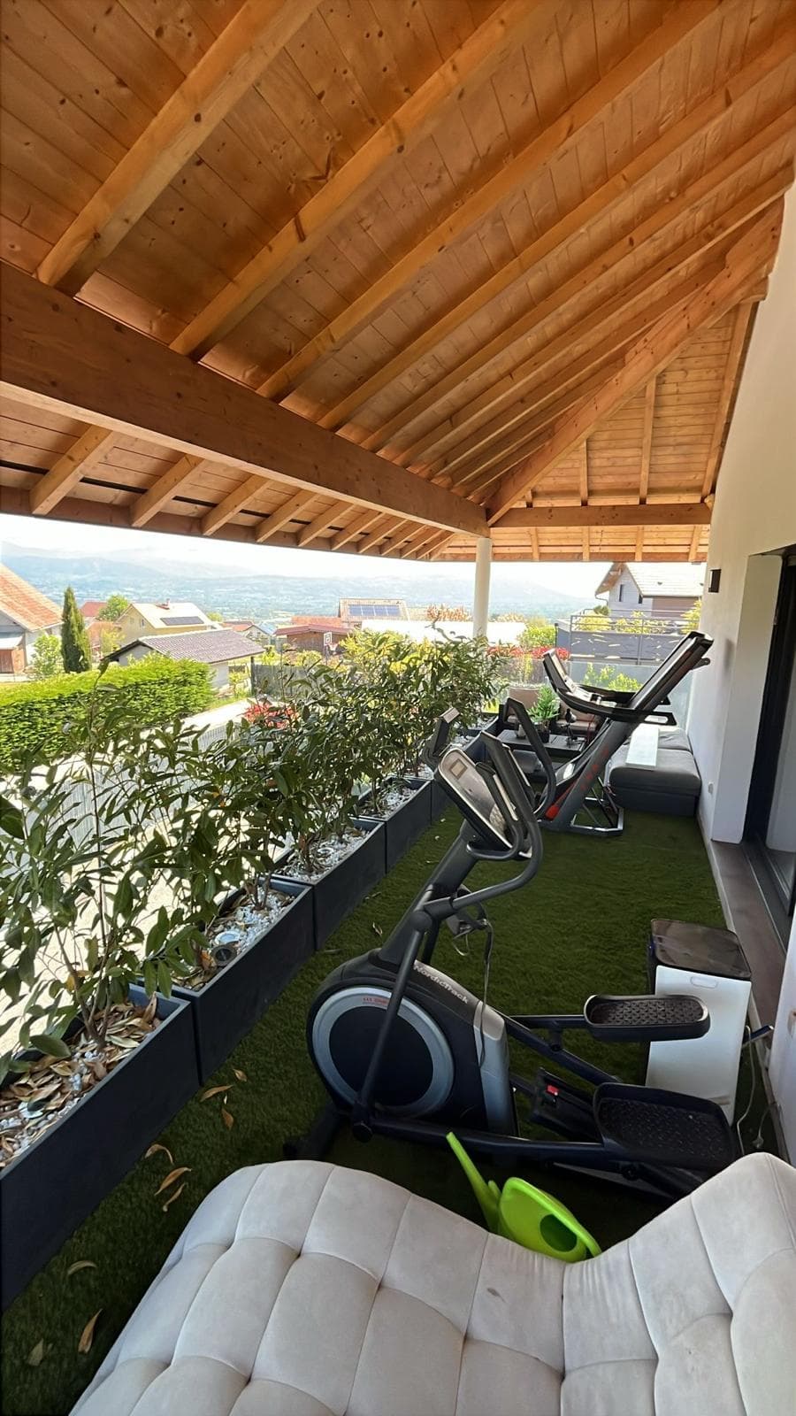 Terrasse rooftop sport